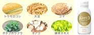ピュレット３の食物繊維